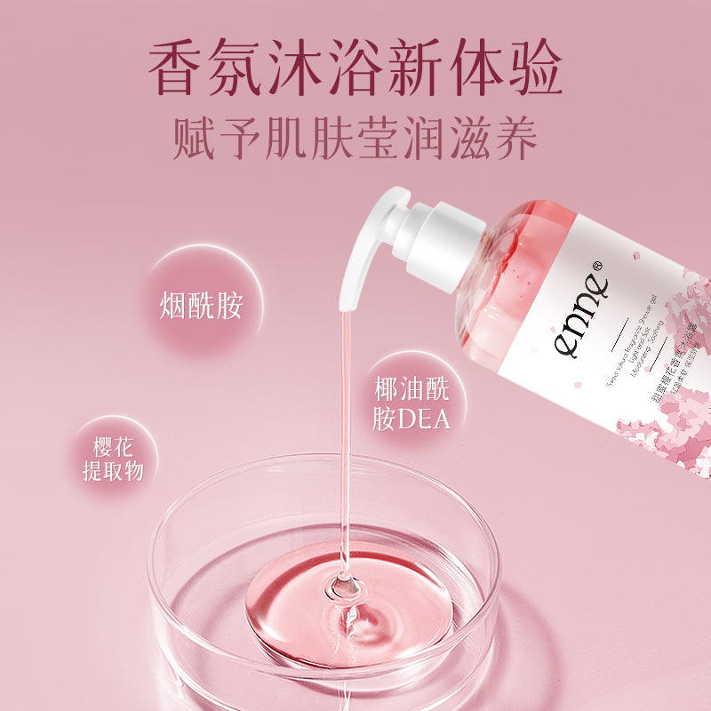 ENNE Sweet Cherry Blossom Scented Body Wash