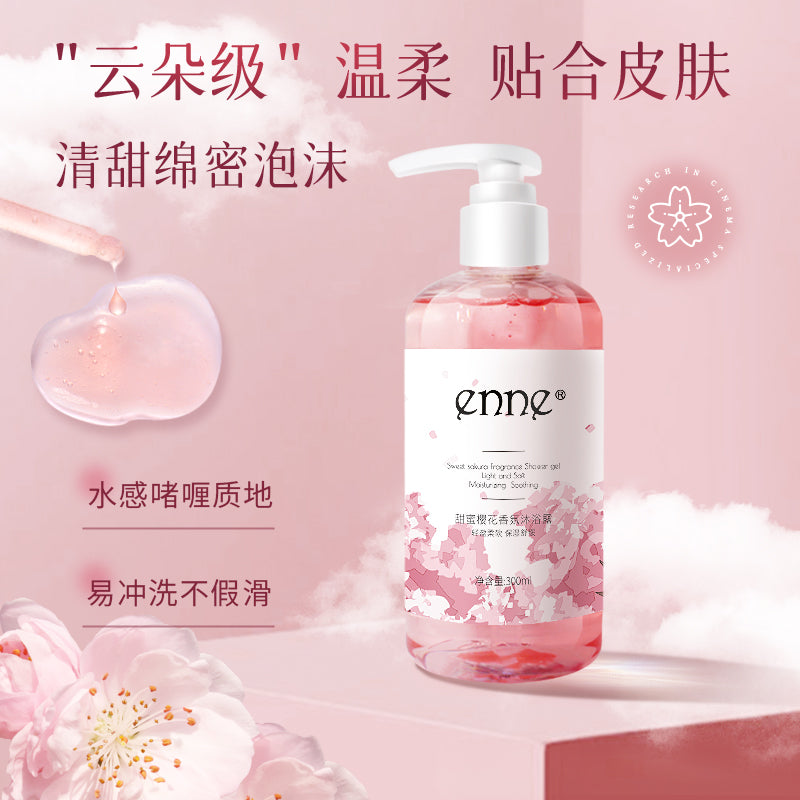 ENNE Sweet Cherry Blossom Scented Body Wash