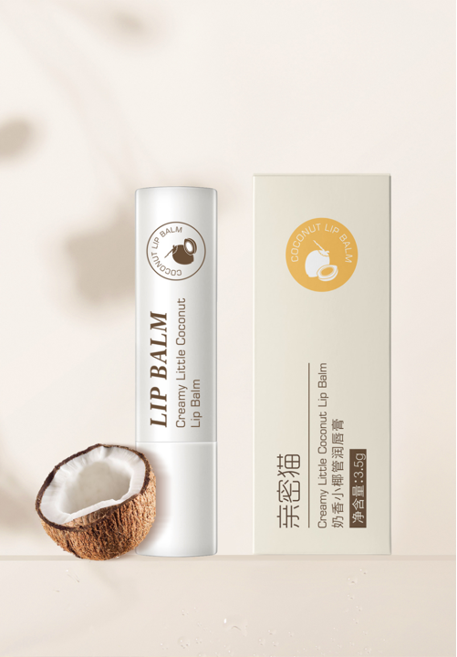 Creamy Little  coconut lip balm