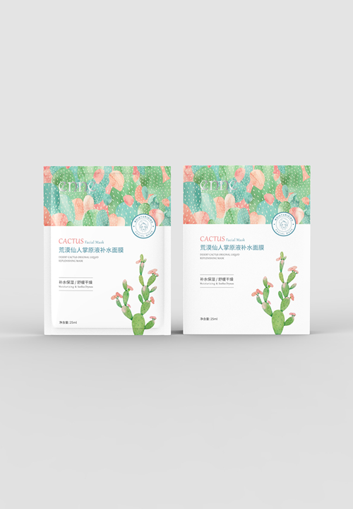 Desert cactus tonic solution hydrating mask